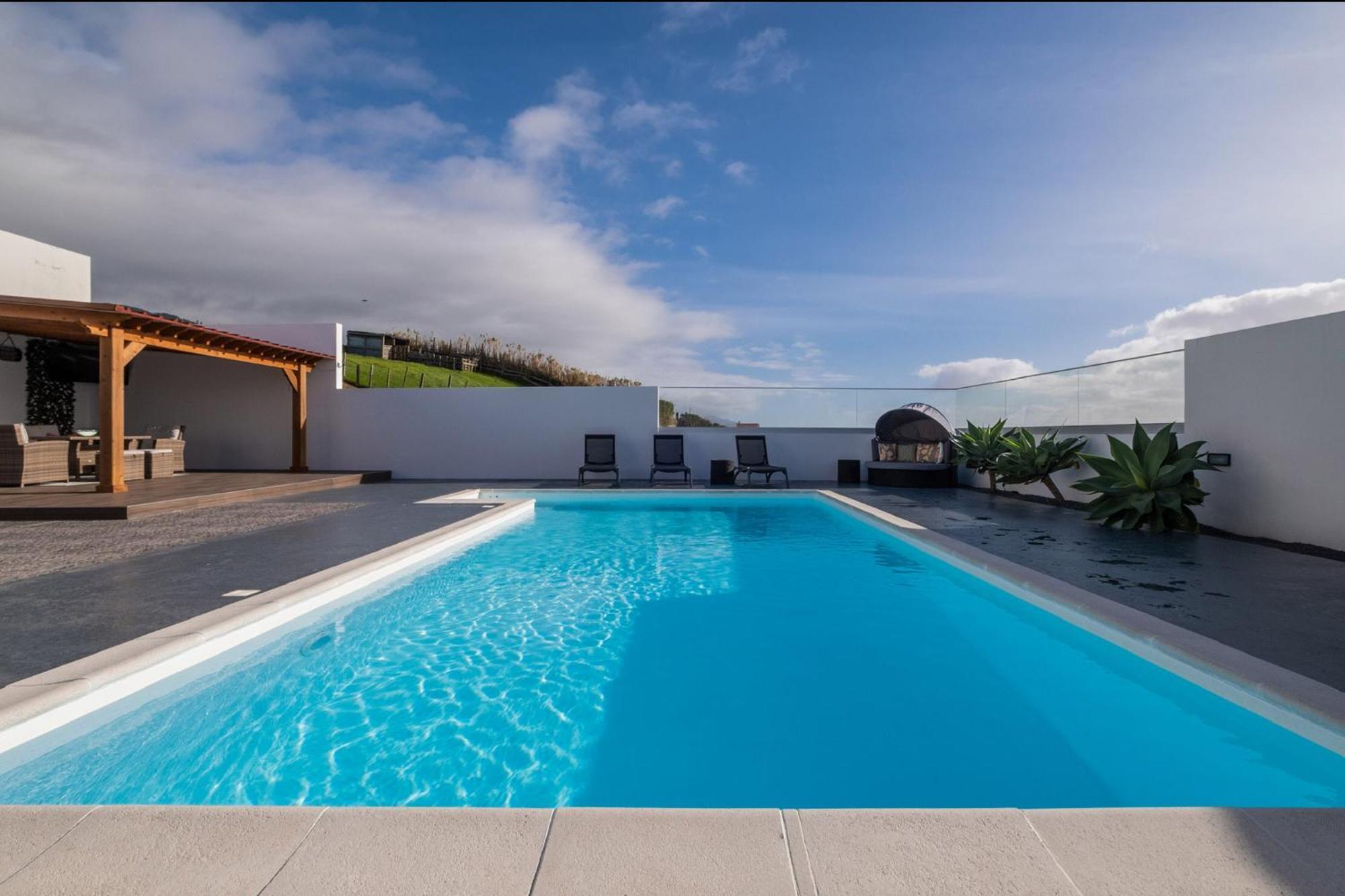 Casa Celeste - Deluxe Ocean View/Heated Pool Ponta Garca Exterior foto